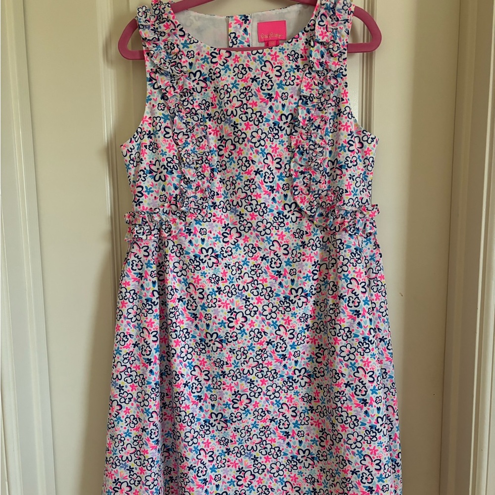 Girls Size 12 Lilly Pulitzer dress—EUC—worn once
